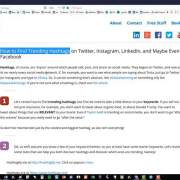 هشتگ‌گذاری مفید در توییتر، اینستاگرام، لینکدین و فیس‌بوک