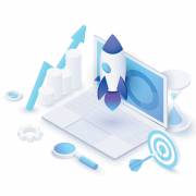 قرار دادن موشک بر روی صفحه لپ تاپ