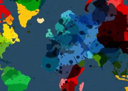 نقش جهان به شکل رنگی