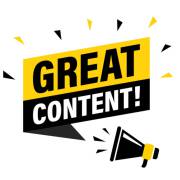 بلندگو مشکی در کنار کلمات