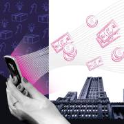 آیکن هایی برخاسته از تلفن همراه