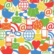 آیکن های زیاد در کنار هم