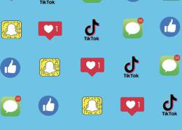 کادری با علامت لایک و شبکه اجتماعی