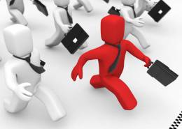 آدمک هایی در حال دویدن