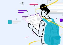 کاراکتری در حال خواندن روزنامه