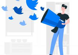 پرنده هایی در حال پرواز از دهانه بلندگو