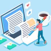نوشتن روی برگه
